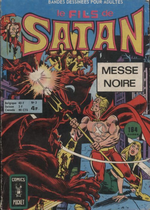Livrenpoche : Le fils de Satan n°3 : Messe noire - Collectif - Livre