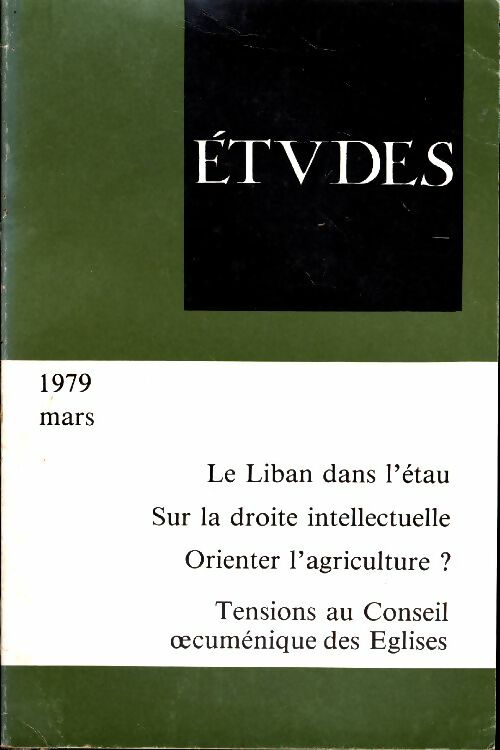 Livrenpoche : Etudes n°3503 - Collectif - Livre