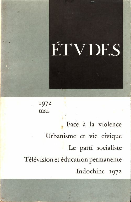 Livrenpoche : Etudes mai 1972 - Collectif - Livre