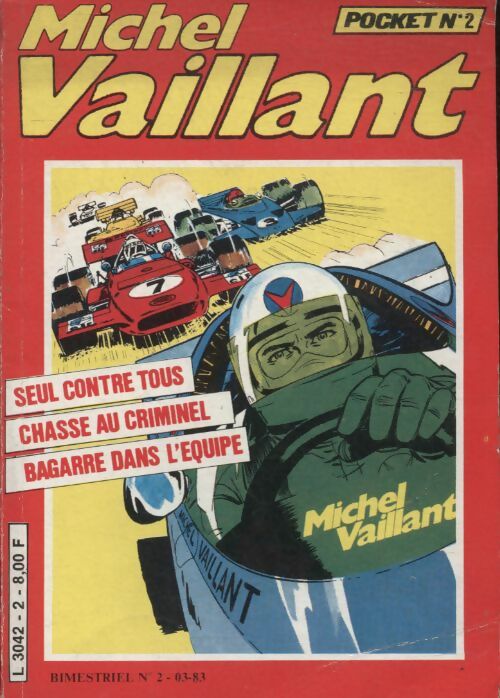 Livrenpoche : Michel Vaillant pocket n°2 - Collectif - Livre