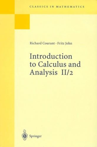 Livrenpoche : Introduction to calculus and analysis II/2 - Richard Courant - Livre