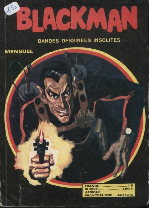 Livrenpoche : Blackman n°202 : Le professeur de puissance - Collectif - Livre