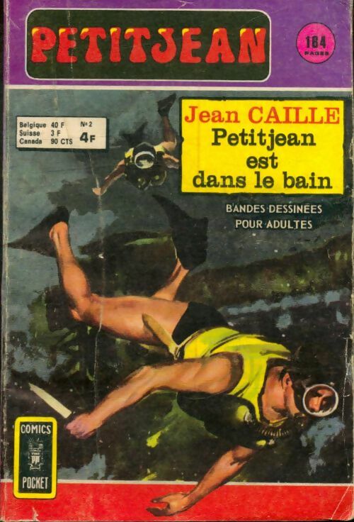 Livrenpoche : Petitjean n°2 : Petitjean est dans le bain - Collectif - Livre