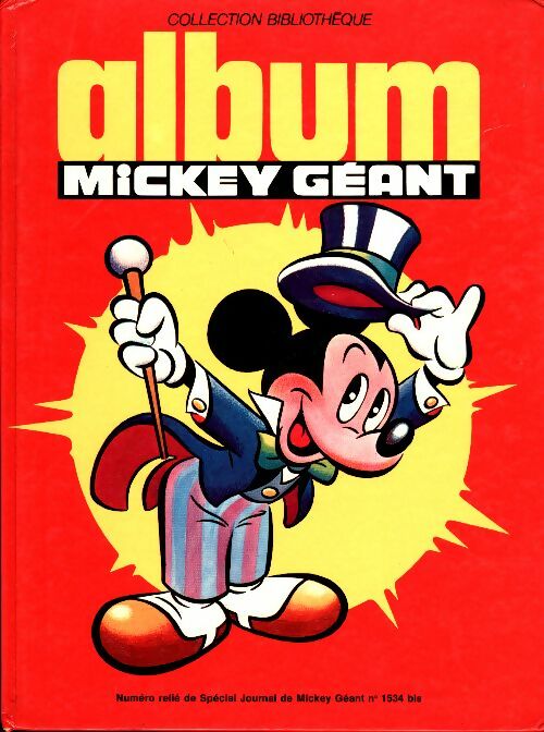 Livrenpoche : Album Mickey Géant n°1534 bis - Collectif - Livre