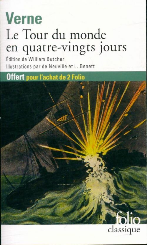 Livrenpoche : Le tour du monde en 80 jours - Jules Verne - Livre