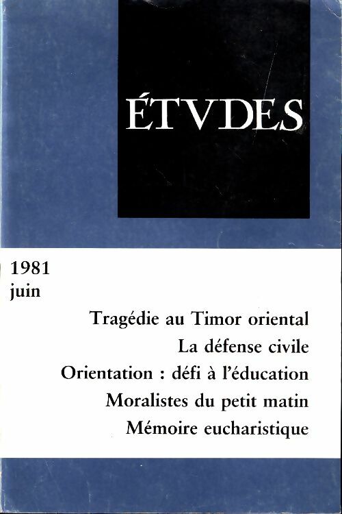 Livrenpoche : Etudes n°3546 - Collectif - Livre