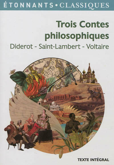 Livrenpoche : Trois contes philosophiques - Denis Diderot - Livre