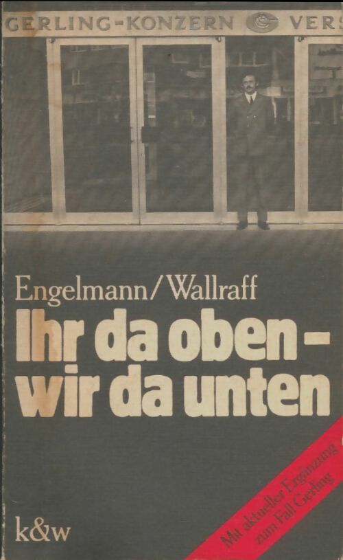 Livrenpoche : Ihr da oben-wir da unten - Bernt Engelmann - Livre