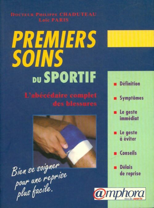 Livrenpoche : Premiers soins du sportif - Collectif - Livre