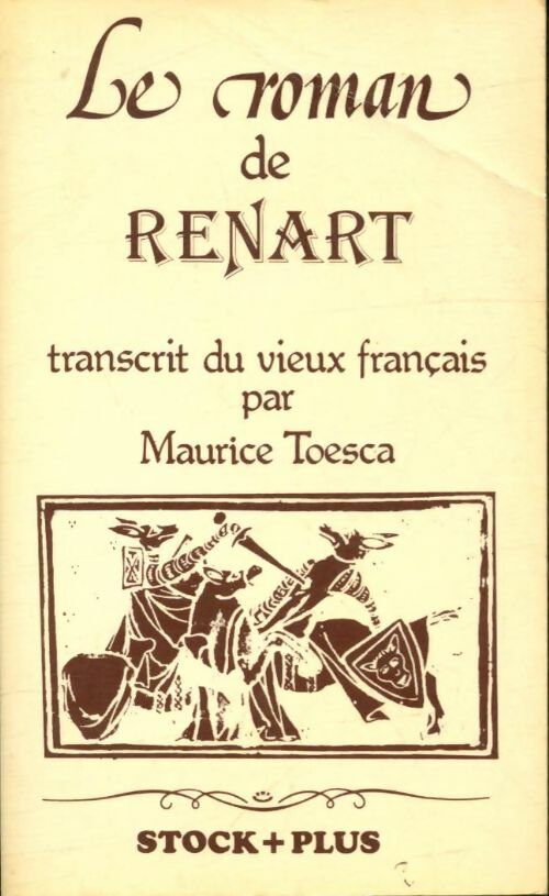 Livrenpoche : Le roman de Renart - Maurice Toesca - Livre
