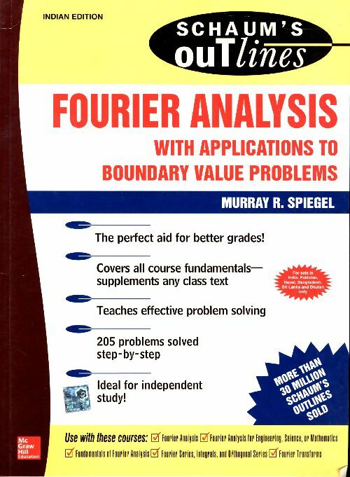 Livrenpoche : Fourier analysis with applications to boundary value problems - Murray R. Spiegel - Livre