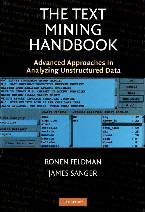 Livrenpoche : The text mining handbook. Advanced approaches in analyzing unstructured data - Ronen Feldman - Livre