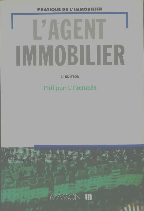 Livrenpoche : L'agent immobilier - Philippe L'Hommée - Livre