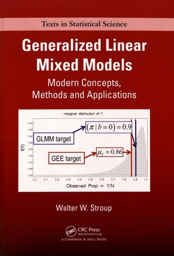 Livrenpoche : Generalized linear mixed models. Modern concepts methods and applications - Walter W. Stroup - Livre