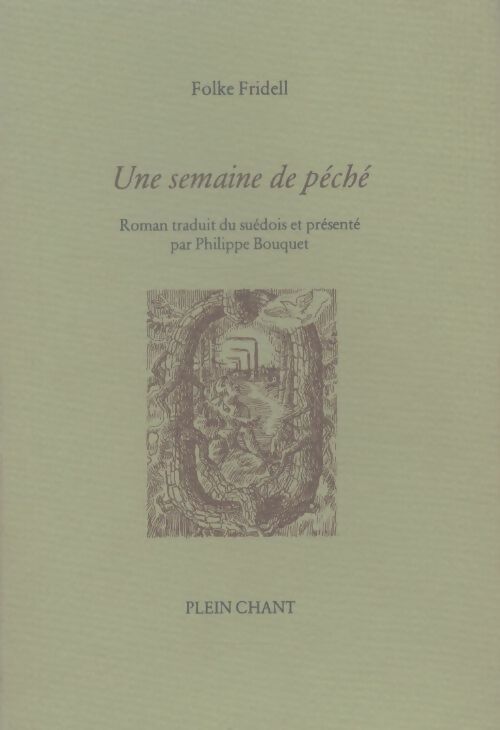 Livrenpoche : Une semaine de péché - Folke Fridell - Livre