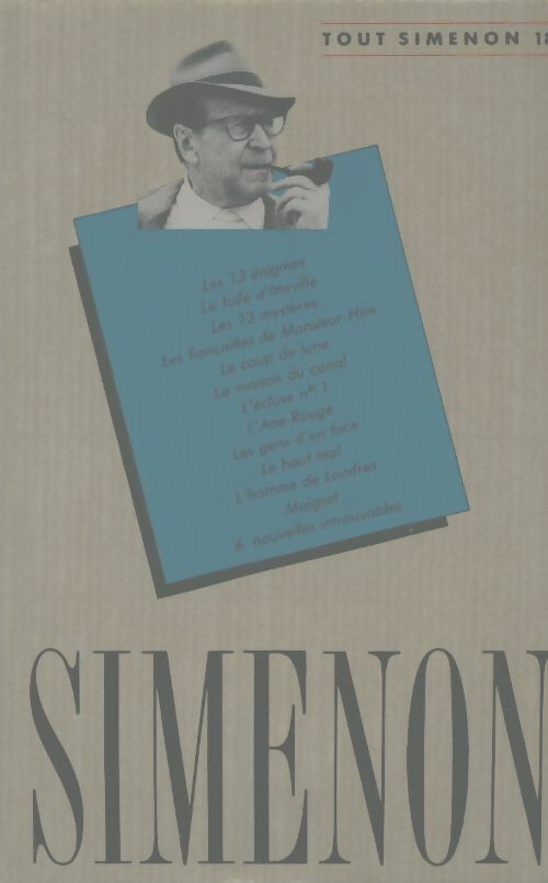 Livrenpoche : Tout Simenon Tome XVIII - Georges Simenon - Livre