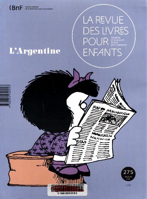 Livrenpoche : La revue des livres pour enfants n°275 : L'Argentine - Collectif - Livre