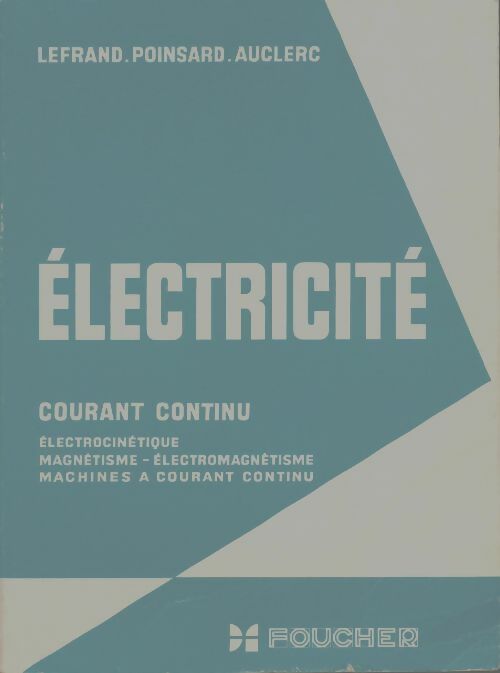 Livrenpoche : Électricité courant continu - Collectif - Livre