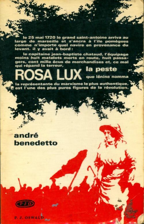 Livrenpoche : Rosa lux - André Benedetto - Livre