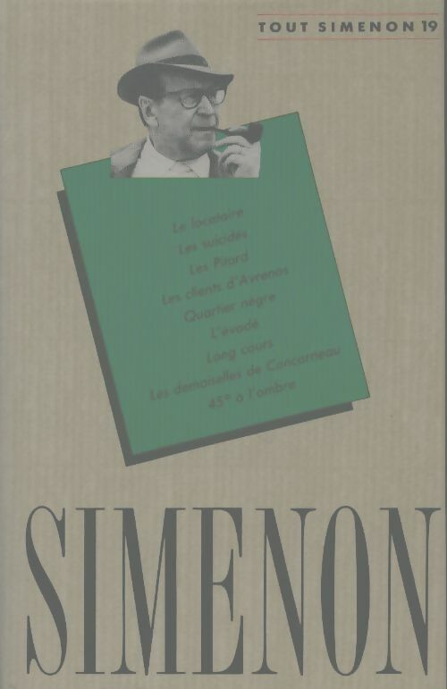 Livrenpoche : Tout Simenon Tome XIX - Georges Simenon - Livre