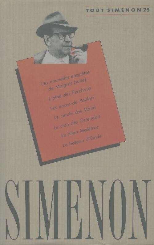 Livrenpoche : Tout Simenon Tome XXV - Georges Simenon - Livre