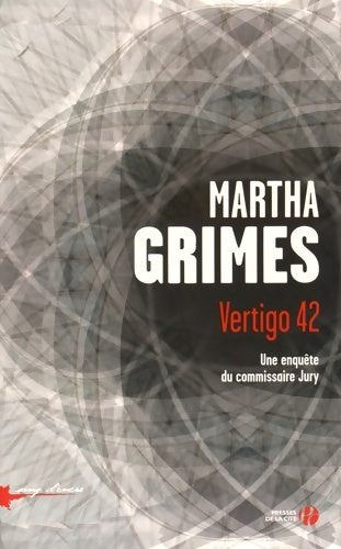 Vertigo 42 - Martha Grimes - Livre