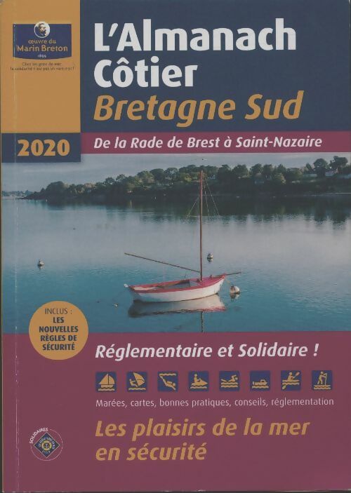 Livrenpoche : Almanach côtier Bretagne sud 2020 - Collectif - Livre