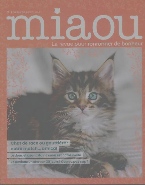 Livrenpoche : Miaou n°13 - Collectif - Livre