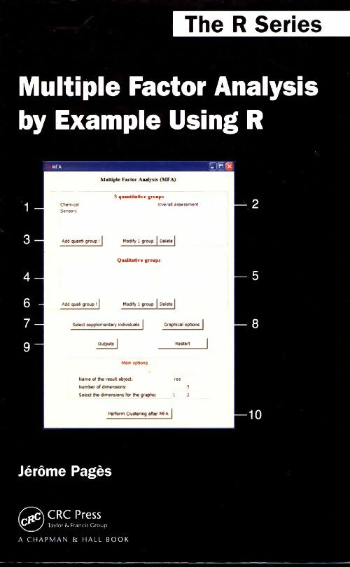 Livrenpoche : Multiple factor analysis by example using R - Jérôme Pagès - Livre