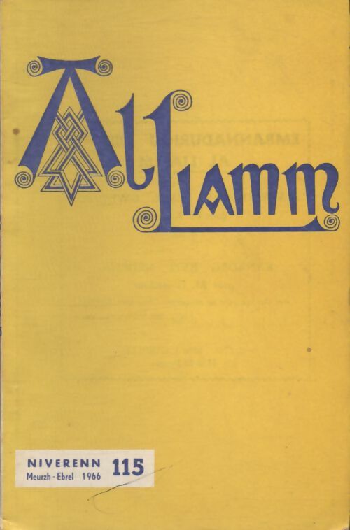 Livrenpoche : Al liamm n°115 - Collectif - Livre