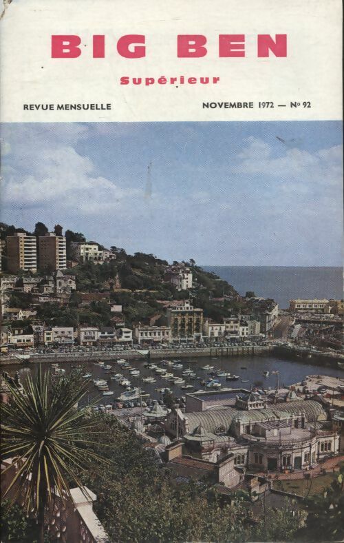 Livrenpoche : Big Ben Supérieur n°92 - Collectif - Livre