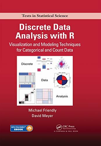 Livrenpoche : Discrete data analysis with R. Visualization and modeling techniques for categorical and count data - Michael Friendly - Livre