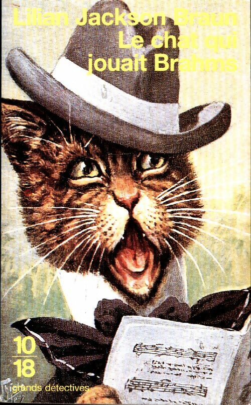 Le chat qui jouait Brahms - Lilian Jackson Braun - Livre