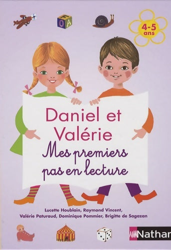Livrenpoche : Daniel et valérie - mes premiers pas en lecture 4-5 ans - Lucette Houblain - Livre