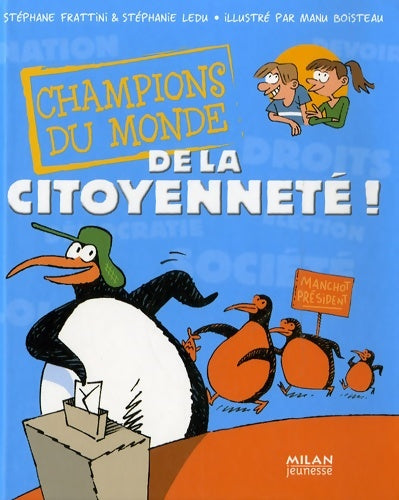 Livrenpoche : Champions du monde de la citoyenneté - Manu Boisteau - Livre