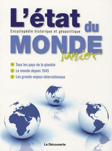 Livrenpoche : L'état du monde junior - Collectif - Livre