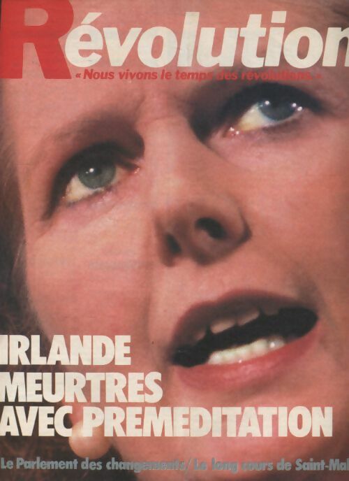 Livrenpoche : Révolution n°75 : Irlande meurtres avec préméditation - Collectif - Livre