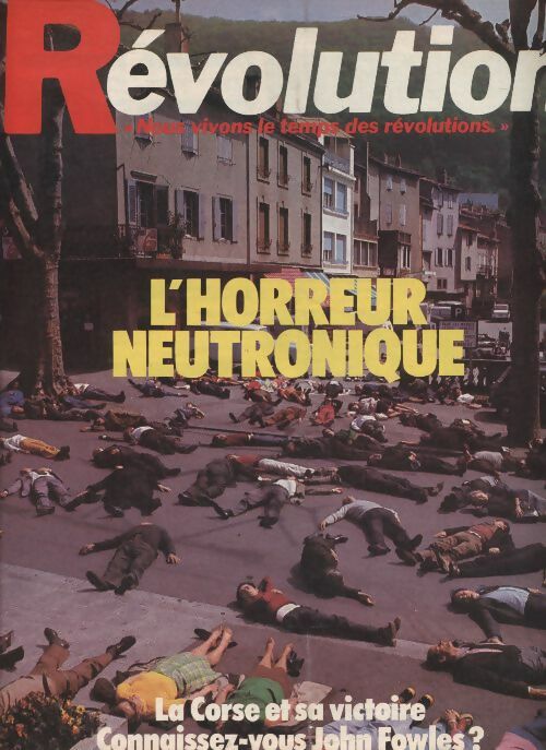Livrenpoche : Révolution n°76 : l'horreur neutronique - Collectif - Livre