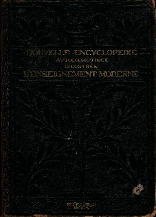 Livrenpoche : Nouvelle encyclopédie autodidactique illustrée d'enseignement moderne Tome 1 - Collectif - Livre