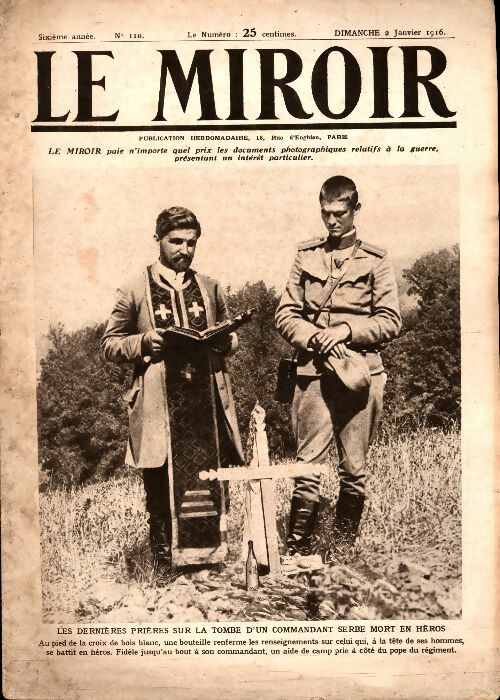 Livrenpoche : Le Miroir n°110 - Collectif - Livre