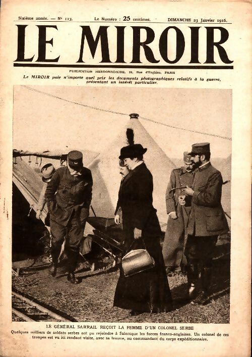 Livrenpoche : Le Miroir n°113 - Collectif - Livre