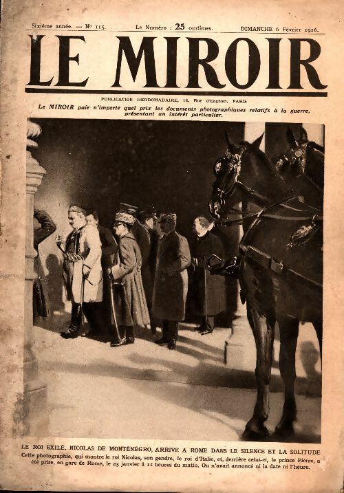 Livrenpoche : Le Miroir n°115 - Collectif - Livre