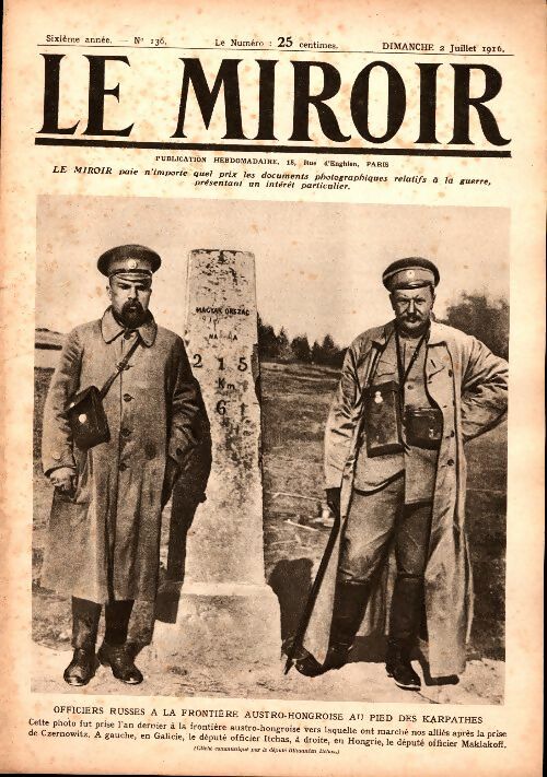Livrenpoche : Le Miroir n°136 - Collectif - Livre