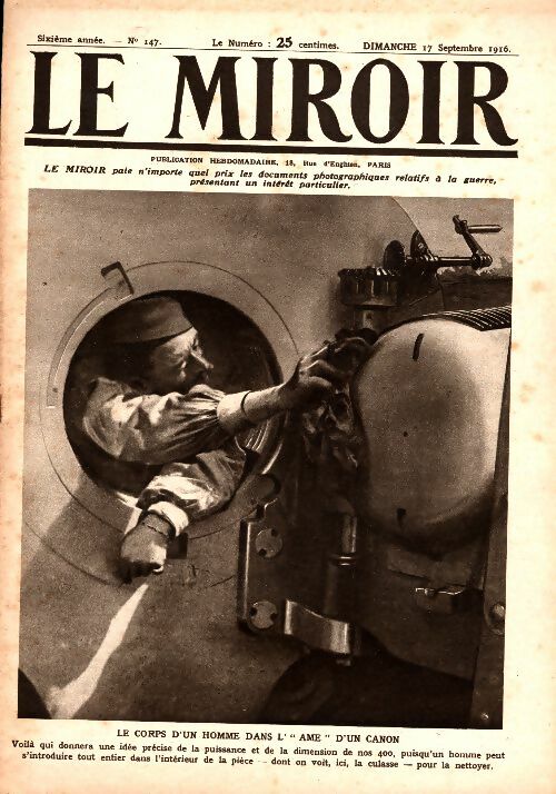 Livrenpoche : Le Miroir n°147 - Collectif - Livre