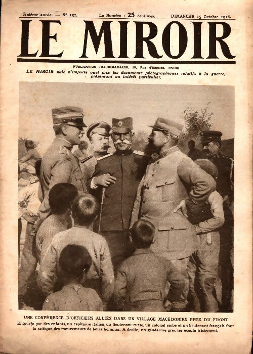 Livrenpoche : Le Miroir n°151 - Collectif - Livre