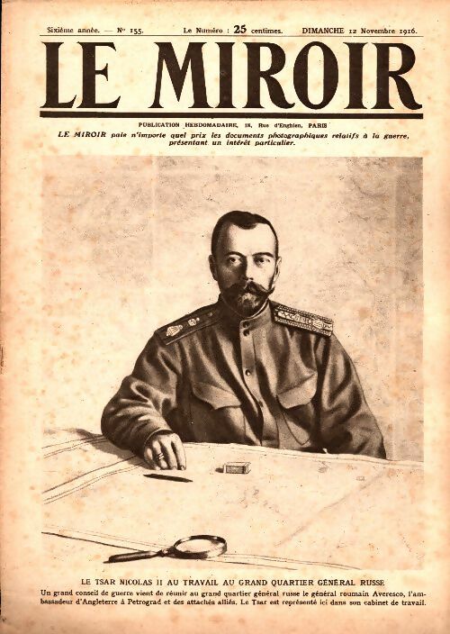 Livrenpoche : Le Miroir n°155 - Collectif - Livre