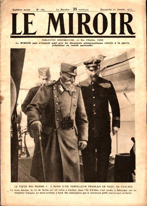 Livrenpoche : Le Miroir n°165 - Collectif - Livre