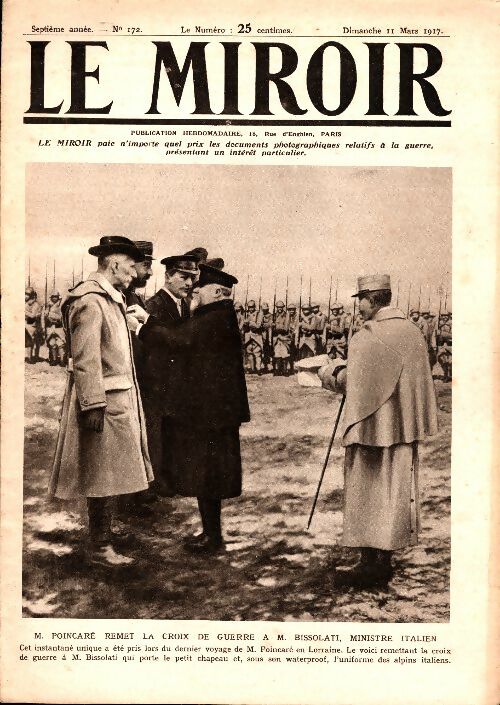 Livrenpoche : Le Miroir n°172 - Collectif - Livre
