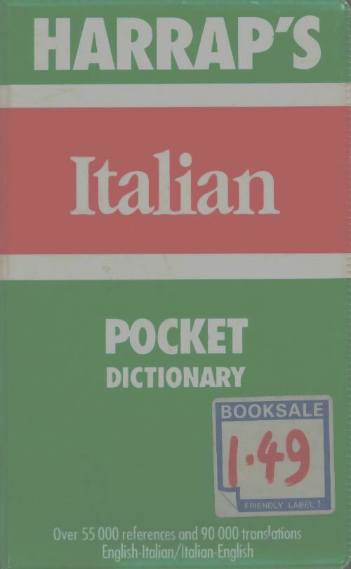 Livrenpoche : Harrap's pocket italian and english dictionary - Collectif - Livre