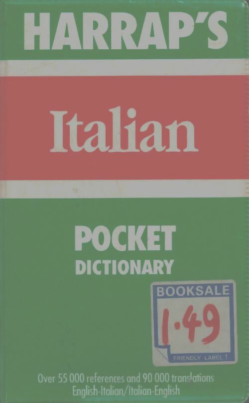 Harrap's pocket italian and english dictionary - Collectif -  Harrap - Livre